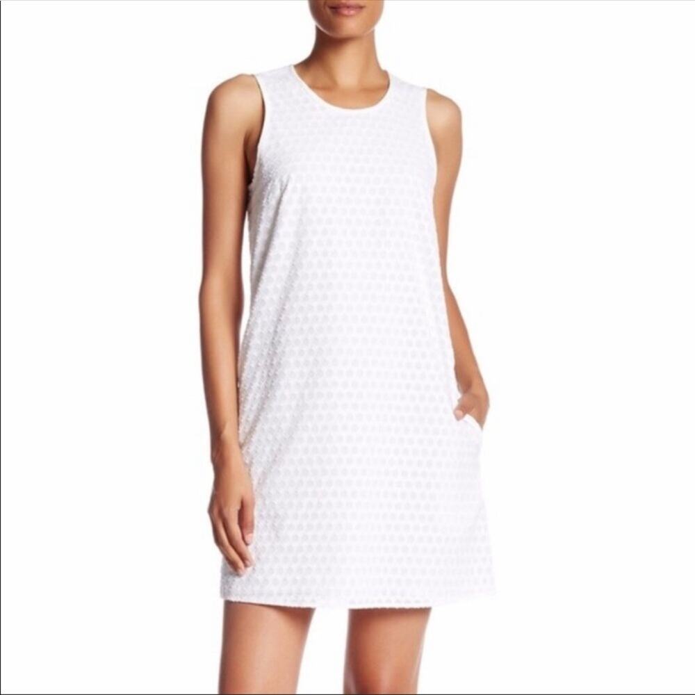 Rag & Bone Sleeveless Shift White Mini Dress Size S NWT